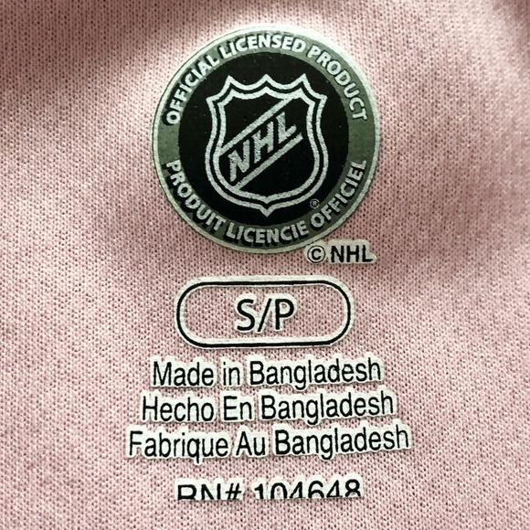 NHL, Toronto Maple Leafs, Womens, Pink, Official, Jersey, Size S, Good Condition - Picture 9 of 9